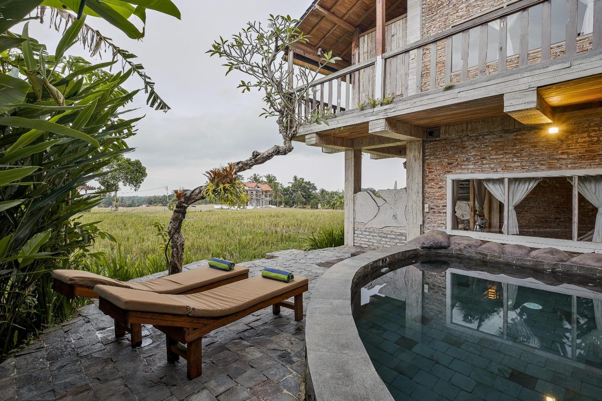 Joglo Organik Guesthouse Ubud  Ngoại thất bức ảnh