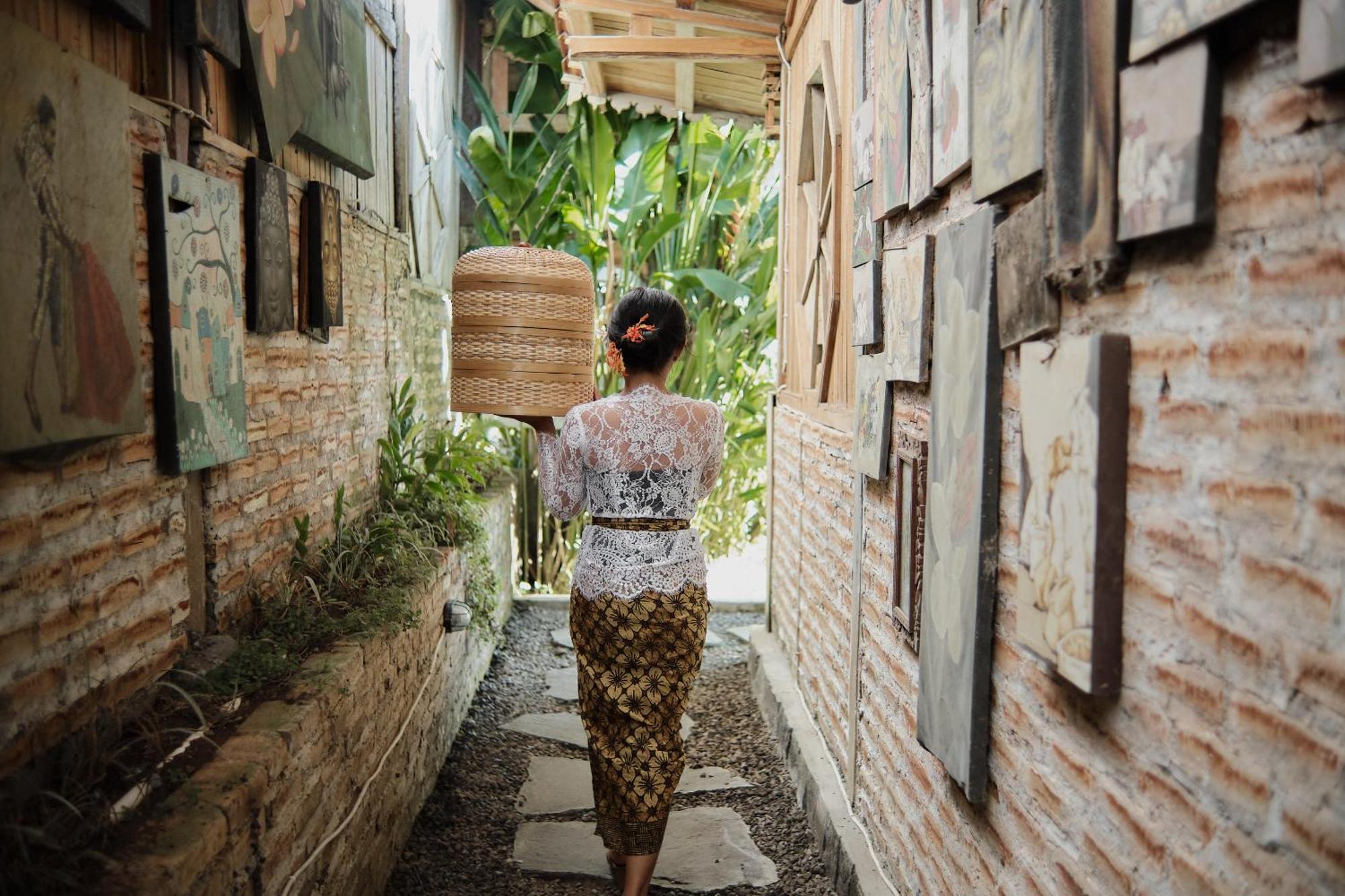 Joglo Organik Guesthouse Ubud  Ngoại thất bức ảnh